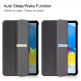 Кожен кейс и поставка за iPad 10 (2022), iPad 11 (2025) - Techsuit FoldPro Leather Case (черен) 3
