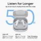 Безжични блутут слушалки с кейс за мобилни устройства - Anker Soundcore R60i NC TWS Earphones (бял) 1