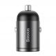 Baseus Tiny Star Mini PPS Car Charger 30W TZVCHX-0G - зарядно за кола с USB-C изход с технология за бързо зареждане и USB-C към Lightning кабел (тъмносив) 1