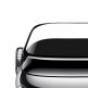 Baseus Full Screen Curved Tempered Glass - калено стъклено защитно покритие с извити ръбове за дисплея на Apple Watch Series 3/2/1 (38mm) (черен-прозрачен) 2