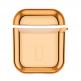 Baseus Shining Hook Silica Gel Case - силиконов калъф за Apple Airpods & Apple Airpods 2 (златист) 4