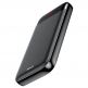 Baseus Mini Cu Power Bank 20000mAh - външна батерия с USB и USB-C изходи за зареждане на мобилни устройства (черен) 4