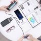 Baseus Mini Cu Power Bank 20000mAh - външна батерия с USB и USB-C изходи за зареждане на мобилни устройства (черен) 9