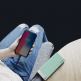 Baseus Parallel Line Power Bank - външна батерия 10000 mAh 2 USB изход за зареждане на смартфони и таблети (зелен) 2
