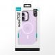 Хибриден удароустойчив кейс с MagSafe за iPhone 17 - Benks Magnetic Lucid Armor Camera Control Case (розов) 4