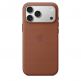 Оригинален хибриден текстилен кейс с MagSafe за iPhone 17 Pro Max  - Apple iPhone TechWoven Case with MagSafe Sienna 1