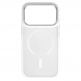  Хибриден удароустойчив кейс с MagSafe за iPhone 17 Pro Max - Liavec Cloudy Case with Metal Camera Frame (бял) 2