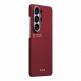 Кевларен кейс с MagSafe за Samsung Galaxy S26 Ultra - Pitaka Harvard Crimson Edge Ultra Slim Aramid Fiber Case (червен) 3