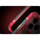 Удароустойчив хибриден кейс с MagSafe за iPhone 17 Pro - Torras Ostand Q3 Air World Cup Limited Edition MagSafe Case (червен-прозрачен) 11