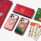 Удароустойчив хибриден кейс с MagSafe за iPhone 17 Pro - Torras Ostand Q3 Air World Cup Limited Edition MagSafe Case (червен-зелен) 7