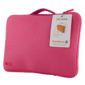 Speck PixelSleeve - калъф и чанта за преносими компютри до 13 инча (розов)