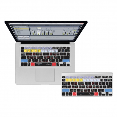 Ableton Live QWERTY Keyboard Cover - силиконова обвивка за Ableton Live софтуер за MacBook, MacBook Air и MacBook Pro