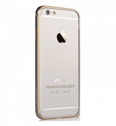 Comma Aluminum Bumper - алуминиев бъмпер за iPhone 6 (сребрист)