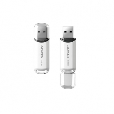 Adata 32GB FlashDrive™ C906 USB Flash Drive - флаш памет за преносими компютри 32GB (бял)