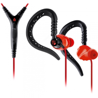 JBL Yurbuds Focus 100 - спортни слушалки за iPhone, iPod, iPad и мобилни устройства (червени)