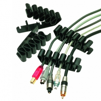 Allsop Cable Organiser Kit - комплект от 8 броя органайзера за кабели (организират до 80 кабела)