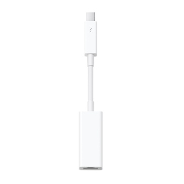 Apple Thunderbolt to Gigabit Ethernet Adapter - оригинален адаптер от Thunderbolt към Ethernet 