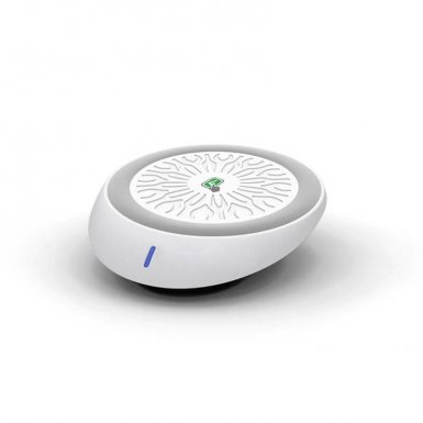 4smarts Inductive Wireless Charging Pad Qi 2 - поставка (пад) за безжично захранване за QI съвместими устройства (сив-бял)