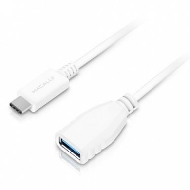 Macally USB-C to USB-A Female Adapter - USB-A адаптер за MacBook и устройства с USB-C порт