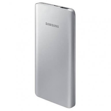 Samsung PowerPack EB-PA500 - дизайнерска тънка външна батерия за мобилни устройства (сребрист)