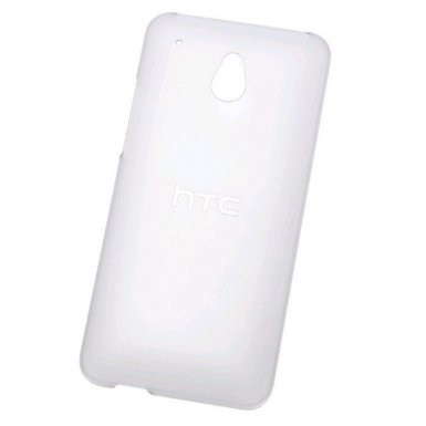 HTC Hard Shell HC C920 - оригинален поликарбонатов кейс и покритие за дисплея за HTC Desire 300 (мат-прозрачен)
