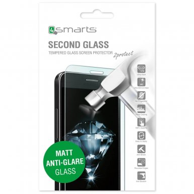 4smarts Second Glass Matt - калено стъклено матово защитно покритие за дисплея на iPhone 6 Plus, iPhone 6S Plus (матиран)