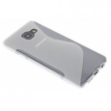 S-Line Cover Case - силиконов (TPU) калъф за Samsung Galaxy A5 (2016) (прозрачен)