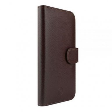 Redneck Prima Folio - кожен калъф, тип портфейл и поставка за Samsung Galaxy S7 (кафяв)