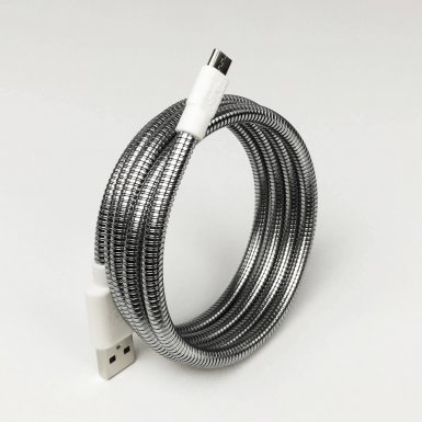 Fuse Chicken Titan M - стоманен MicroUSB кабел за уствойства с MicroUSB 