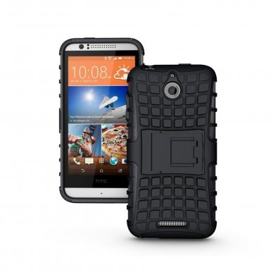 Redneck Tetron Rugged Case - хибриден кейс с поставка и най-висока степен на защита за HTC Desire 510