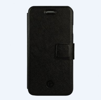 Redneck Elano Folio - текстилен калъф, тип портфейл и поставка за iPhone 6, iPhone 6S (черен)