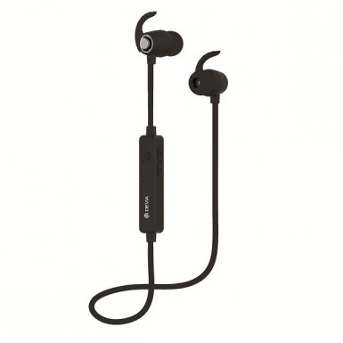 Devia Roshe Sport Bluetooth 4.1 Headset - безжични спортни блутут слушалки за мобилни устройства (черен)