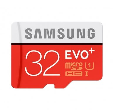Samsung MicroSDHC 32GB EVO Plus UHS-I Memory Card - microSDHC памет за Samsung устройства (клас 10)
