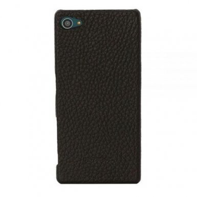 Beyzacases Feder Leather Case - кожен кейс за Sony Xperia Z5 Compact (черен)