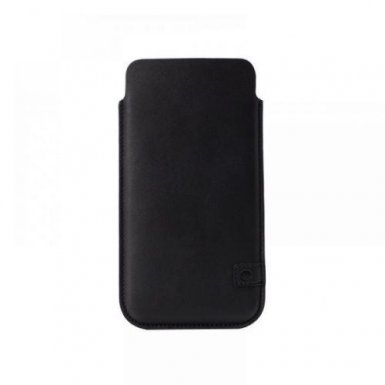 Beyzacases Natural ID Case - кожен калъф (естествена кожа, ръчна изработка) за Sony Xperia Z5 Compact (черен)