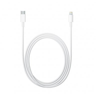 Apple Lightning to USB-C Cable MK0X2ZM/A 1m. - оригинален USB-C кабел към Lightning за Apple устройства с Lightning и/или устройства с USB-C (1 метър) (ритейл опаковка)