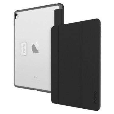 Incipio Octane Folio Case - удароустойчив хибриден кейс, тип папка за iPad Pro 9.7, iPad Air 2 (черен)