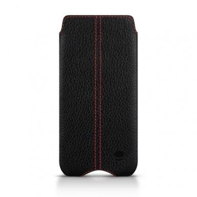 Beyzacases Zero - кожен калъф (естествена кожа, ръчна изработка) за Samsung Galaxy S7 (черен)