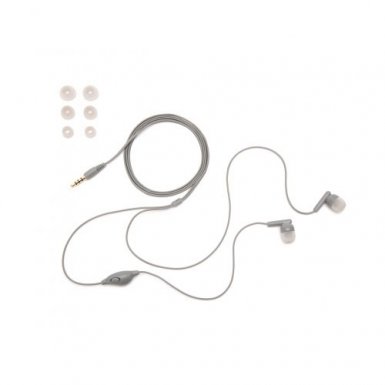 Griffin Tunebuds Headphones - слушалки с микрофон за смартфони и мобилни устройства (сив)