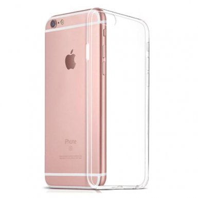 Ultra-Slim Case - тънък силиконов (TPU) калъф (0.3 mm) за iPhone 8 Plus, iPhone 7 Plus (прозрачен)