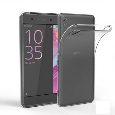 Ultra-Slim Case - тънък силиконов (TPU) калъф (0.3 mm) за Sony Xperia XA (прозрачен)