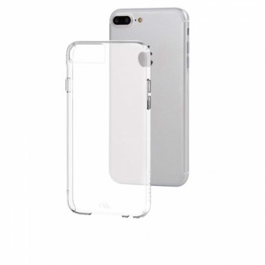 CaseMate Barely There - поликарбонатов кейс за iPhone 8 Plus, iPhone 7 Plus, iPhone 6S Plus, iPhone 6 Plus (прозрачен)