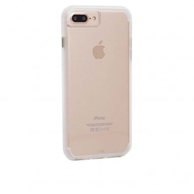 CaseMate Naked Tough Case - кейс с висока защита за iPhone 8 Plus, iPhone 7 Plus, iPhone 6S Plus, iPhone 6 Plus (прозрачен)