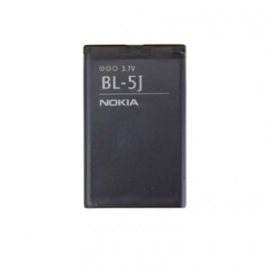 Nokia Battery BL-5J NEW Version - оригинална резервна батерия за Nokia Lumia 520, 5228, 5230 XM, 5800 XM, N900 и други мобилни телефони Nokia