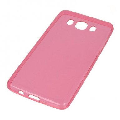 Ultra-Slim Case - тънък силиконов (TPU) калъф (0.3 mm) за Samsung Galaxy J5 (2016) (розов)