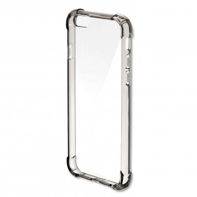 4smarts Basic Ibiza Clip - хибриден удароустойчив кейс за iPhone 8, iPhone 7 (сив-прозрачен)