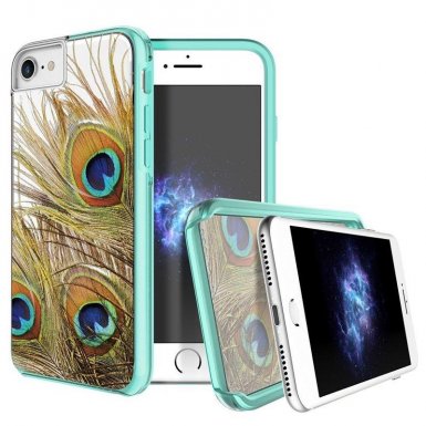 Prodigee Show Peacock Case - хибриден удароустойчив кейс за iPhone 8, iPhone 7