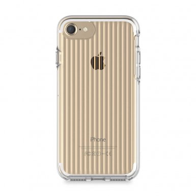 STILMIND Clear Wave Case - удароустойчив хибриден кейс за iPhone 8, iPhone 7, iPhone 6S, iPhoen 6 (прозрачен)