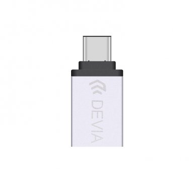 Devia Itec2 USB-C to USB-A 3.0 Adapter - USB-A адаптер за MacBook и устройства с USB-C порт