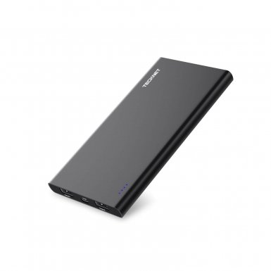 TeckNet iEP1000 PowerCrest C1 10000mAh External Battery Power Bank - качествена външна батерия 10000mAh с 2xUSB за смартфони и таблети (черен)